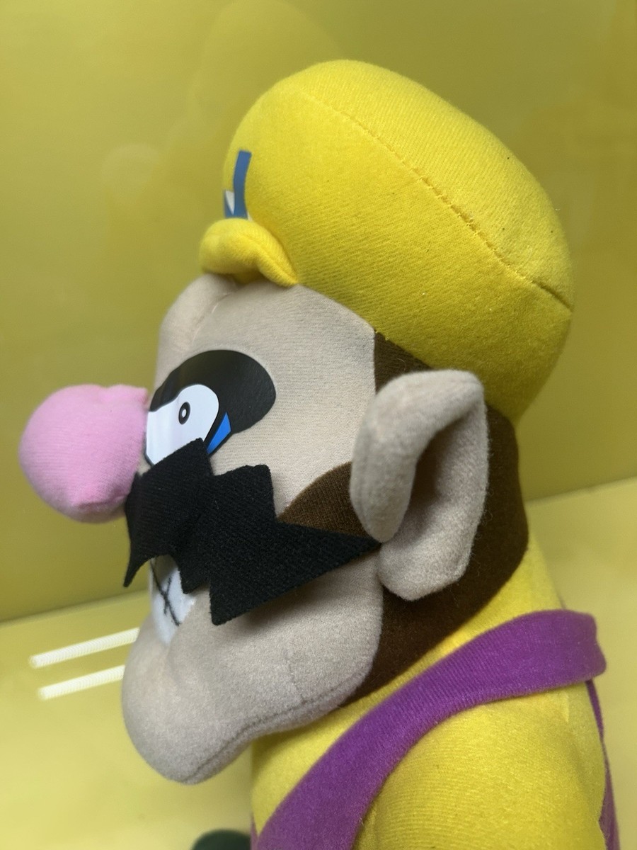 2004 KELLYTOY Nintendo Super Mario Wario 17” Plush Vintage Stuffed
