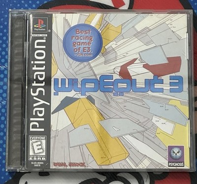 Wipeout 3 (Wipeout 3),  Sony PlayStation 1, PS1, Used, Complete Clean Tested