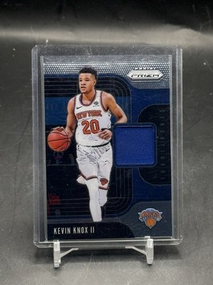 2019-20 Panini Prizm Player Worn Kevin Knox (SS-KKX) Sensational Swatch