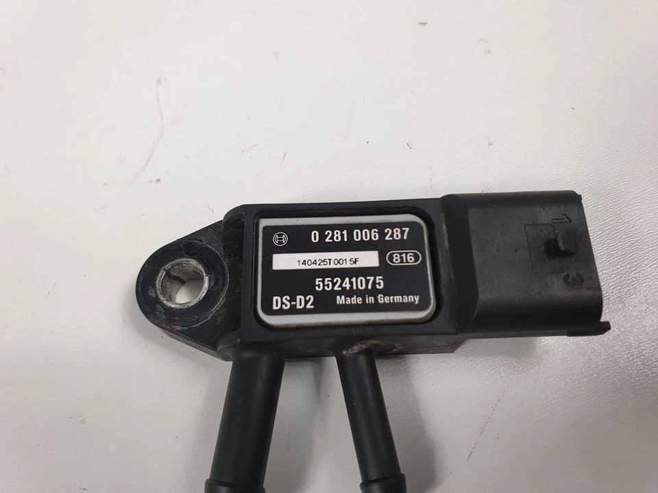 Sensor de presión de escape diésel Opel Combo D 2014 sensor de presión diferencial 0281006287 - Imagen 3 de 4