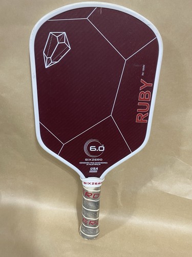 six zero 6.0 ruby pickleball paddle 16mm - Imagen 7 de 12