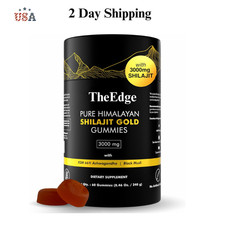 Himalayan Shilajit GOLD Gummies, Organic, Extremely Potent 3000 mg, Fulvic Acid