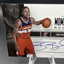 Panini 2012-13 Momentum Momentous Rookies Auto Blue /49 Bradley Beal Wizards #6