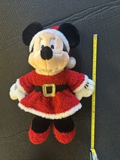15  Minnie Mouse Mrs Clause Outfit Plush