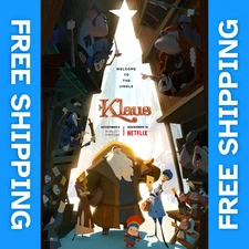 Klaus (2019) Blu-ray Comedy Animation Adventure Region Free FAST FREE SHIPPING