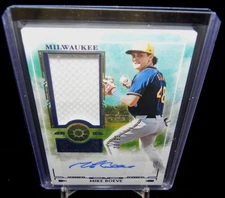 2025 Panini Boys of Summer #PM-MBV Mike Boeve Relic Patch Auto 23/99 Brewers