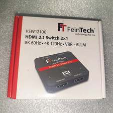 FeinTech VSW12100 HDMI 2.1 Switch 2x1 8K 60Hz...