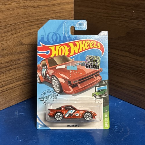 Hot Wheels 2020 Super Treasure Hunt F Case Mazda RX-7 Factory Sealed