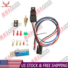 Thermostat Temp Control Switch Universal Electric Radiator Cooling Fan Relay
