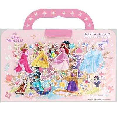 Disney Princess Play Sticker Bag 19385 Peelable Girl Toy