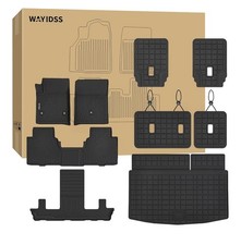 2025 2026 Cadillac Escalade IQ 7 Seater Floor Mats & Cargo Liner TPE All Weather