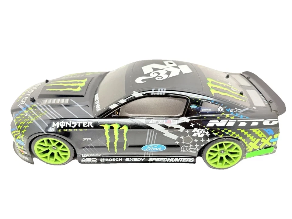 Hpi Racing E10 DRIFT VAUGHN GITTIN JR. MONSTER ENE 1/10 Scale Onroad Mint RARE!! - Image 3 of 4