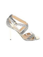 Jimmy Choo Women Silver Heels EUR 40