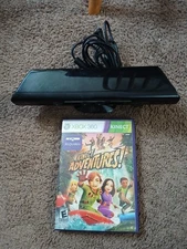 XBOX 360 Kinect Sensor And Kinect Adventures Game Microsoft