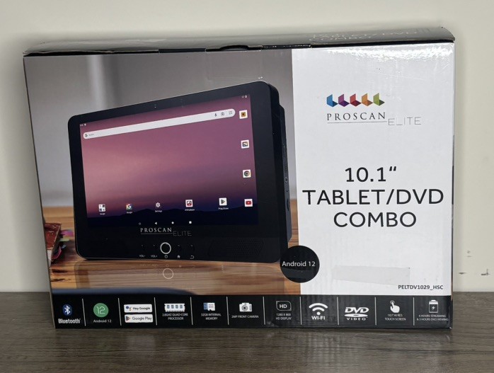 Proscan 10.1" Tablet/Portable DVD Combo 2GB/32GB Multi-touch screen w/ HDMI