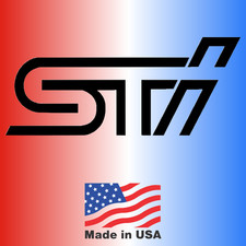 Subaru Sti Logo Decal - Many Colors Available - Free Shipping