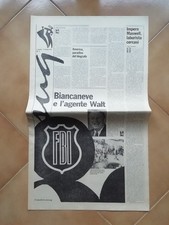 WALT DISNEY TOPOLINO COVER RARA RIVISTA SETTIMANALE FORMATO GIORNALE SUQ 1991