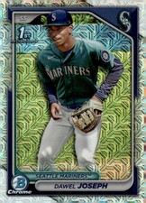 2024 Bowman Chrome #BCP-176 Dawel Joseph Prospects Mojo Refractors