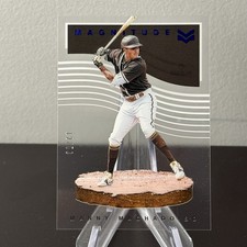 2021 Blue Clear Magnitude Sp Manny Machado /50 San Diego Padres Card