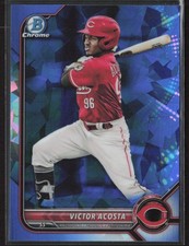 2022 Bowman Draft Sapphire Edition #BDC-70 Victor Acosta