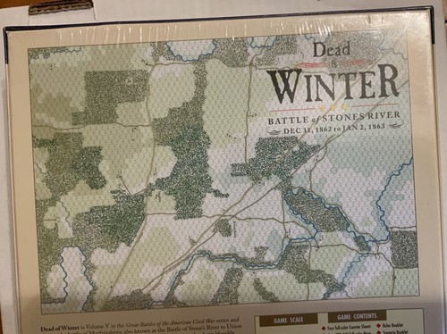 Dead of Winter The Battle of Stones River. GMT Games 2009. SW - Picture 5 of 5