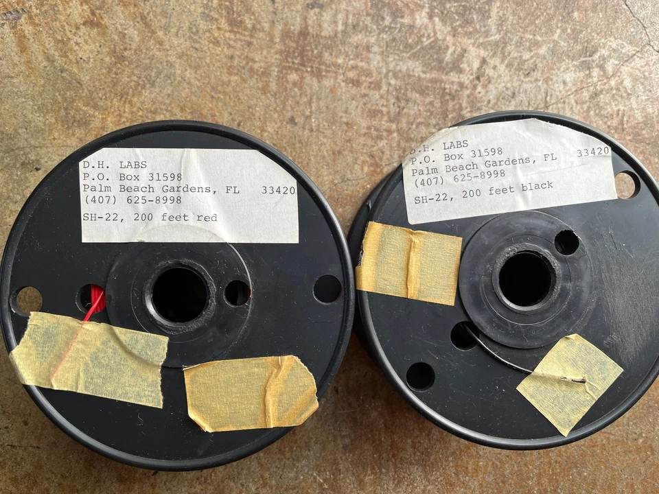 DH Labs SH-22, 22AWG SILVER-PLATED OFC copper wire with PTFE (Teflon) insulation - Image 2 of 2