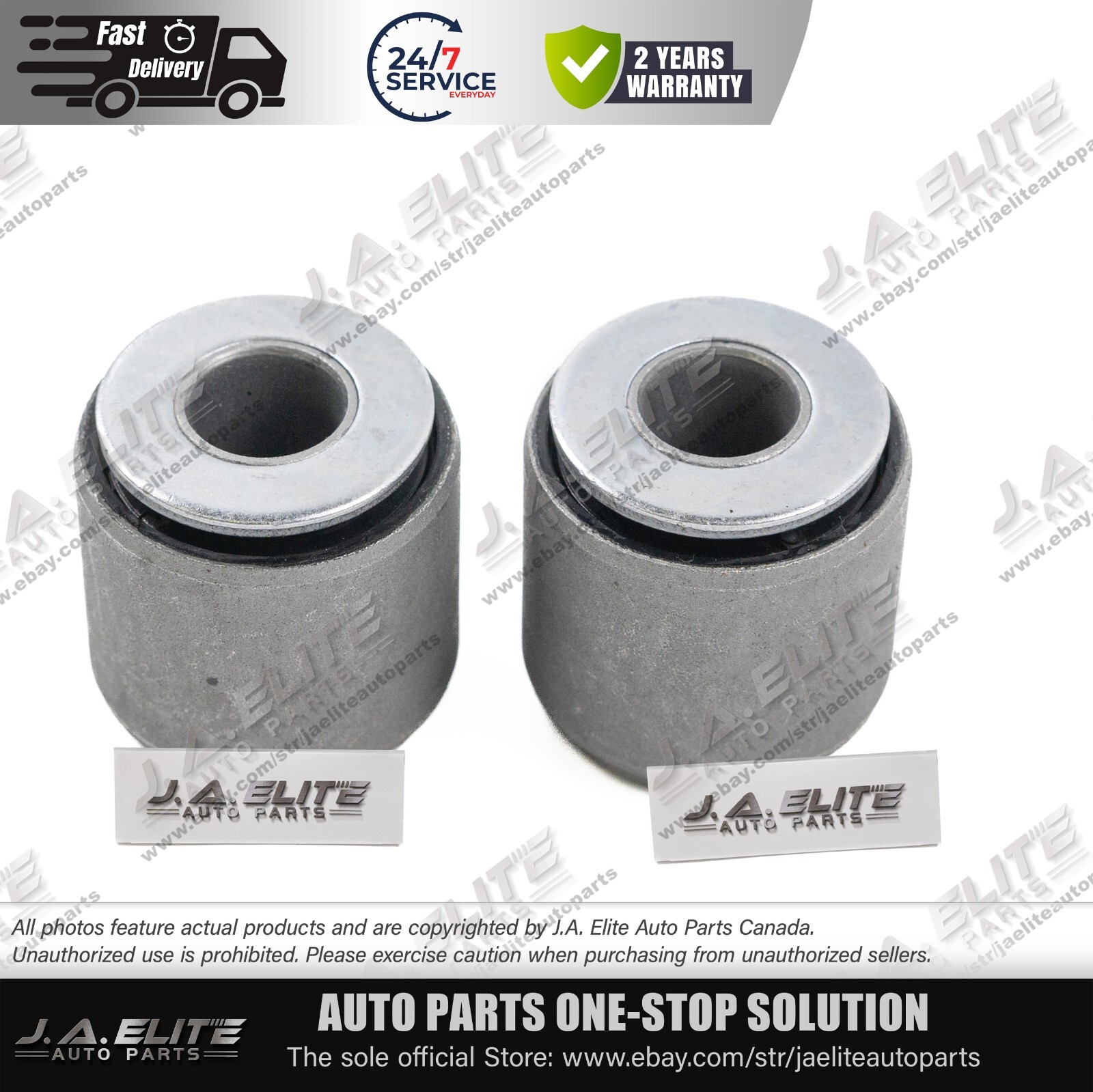 2pcs Front Shock Absorber Bushing 🚀 Maserati Levante, 670106260