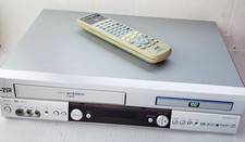 JVC DVD Video Cassette Recorder model HR--XVC1U W/Remote Tested Working Silver