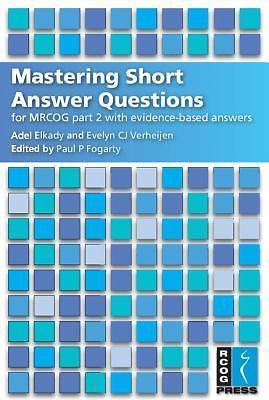 Mastering Short Answer Questions for MRCOG Part 2 with CD-ROM Wit… 9781904752608