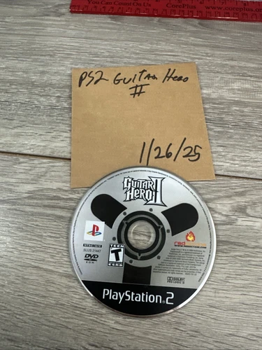 Guitar Hero II PS2 Sony PlayStation 2 Disk Only  - Good