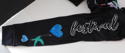Chajh CHAJH Hindu Festival Medium Hoodie Black Multi Color Graphics Rare Custom - Picture 8 of 12