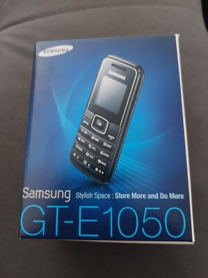 Samsung  GT E1050 - Schwarz (T-Mobile) Handy