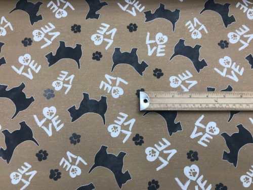 DESIGNER cotton fabric material craft,curtain fabric,140cm wide cats and dogs - Picture 44 of 54