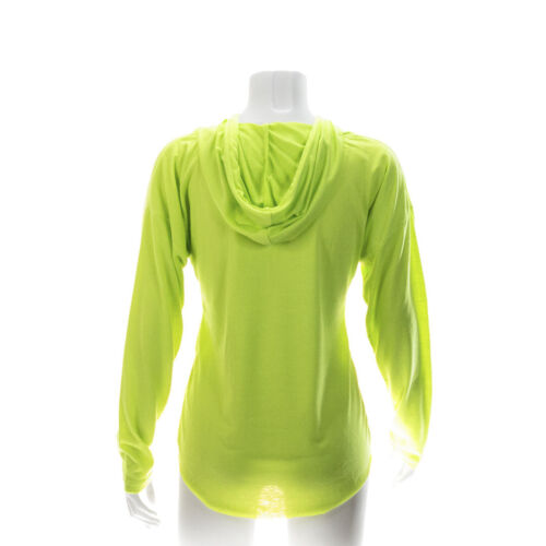 LANGARM T-SHIRT mit KAPUZE HERREN Damen FLUO Shirt SWEATSHIRT - Bild 8 von 16