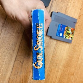 Nintendo NES Game: Gun.Smoke PAL-A MATTEL Original GUN SMOKE