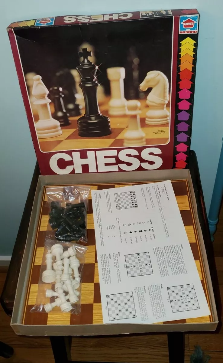 Vintage 1979 CHESS Game by Hasbro Complete 