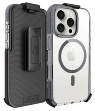 Clear MagSafe Case with Belt Clip Holster - iPhone 16 Series