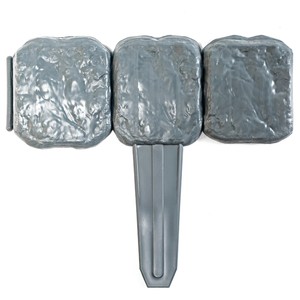 UPP Beetbegrenzung Steinoptik Rasenkante Kunstoff Schneidekante