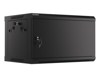 5901969430073 Lanberg WF01-6406-00B Rack 6U Wandmontiertes Regal Schwarz Lanberg