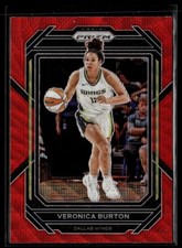 2023 PRIZM WNBA RUBY WAVE 112 Veronica Burton - Dallas Wings