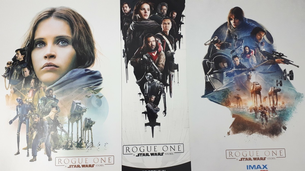 Star Wars Rogue One Imax Movie Posters 19''X13''Go Rogue In Imax