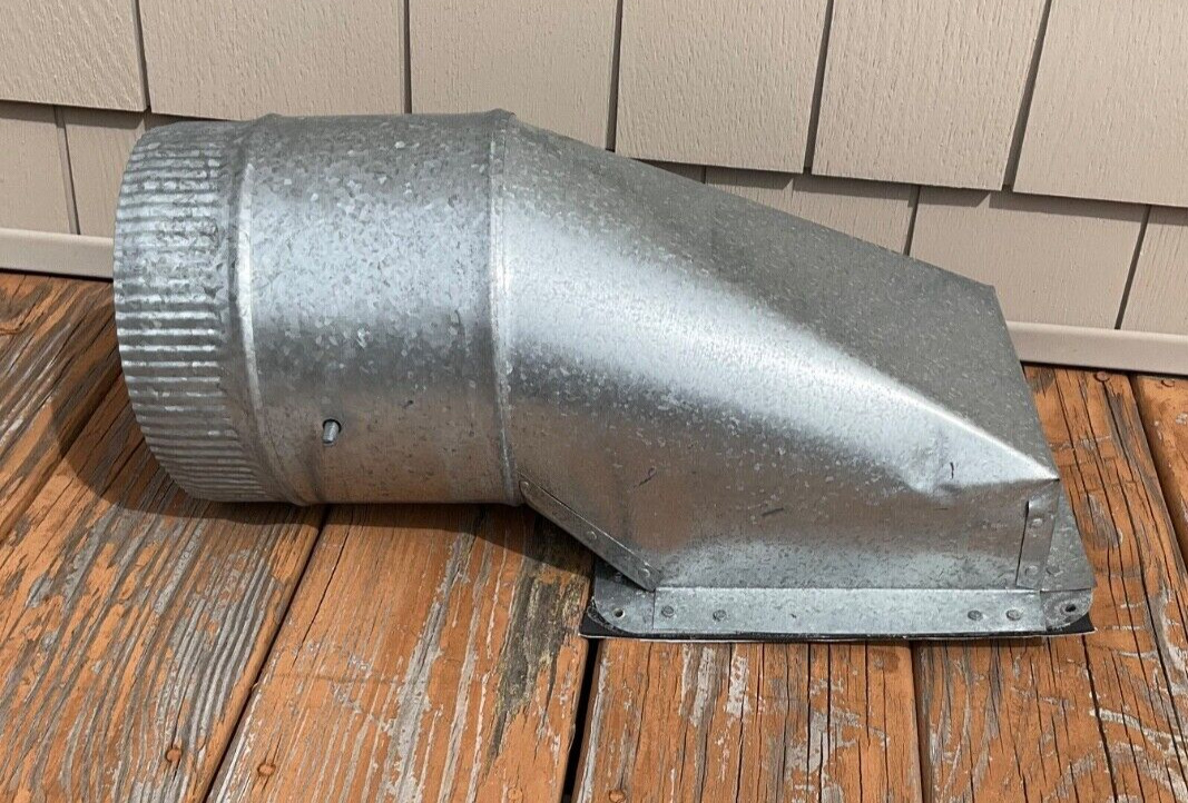 HVAC Duct 7” round stick on top  take off with damper