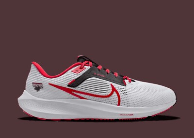 Nike Zoom Pegasus 40 Clark Atlanta Panthers Running Shoes DZ5949-100 Men Size