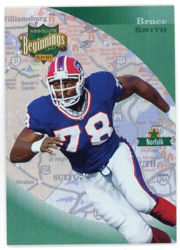 Bruce Smith #78 1997 Playoff Absolute card
