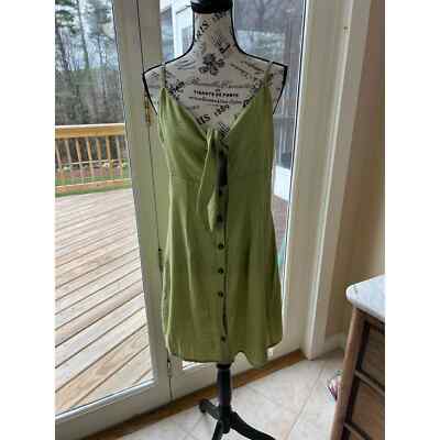 missguided dress green MissGuided Green Velvet Wrap Dress with Thigh High Slit main image 0
