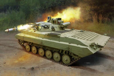 Trumpeter 09558 1/35 scale Russian BMP-2M Berezhok Turret Plastic Model Kit