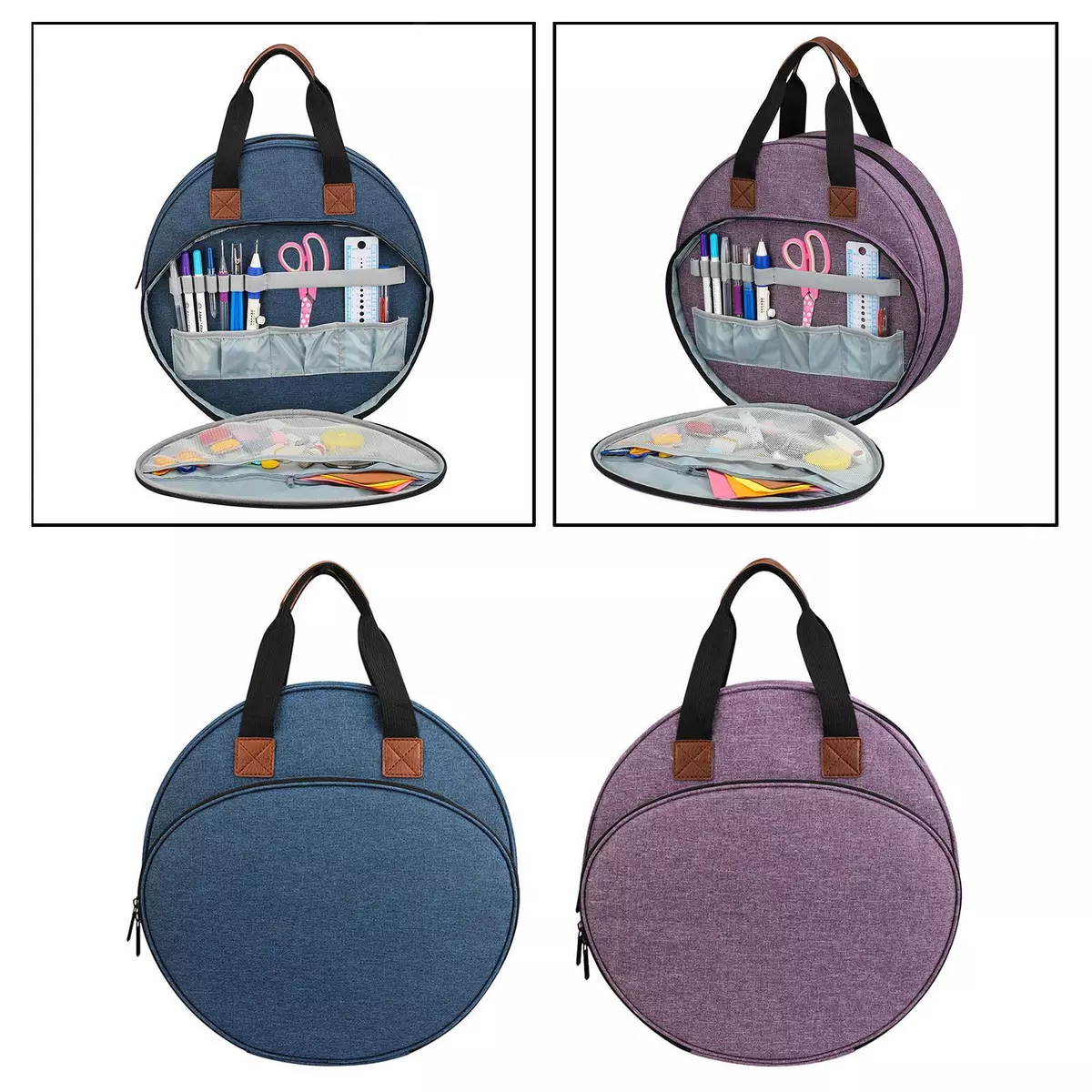 Embroidery cheap organizer bag