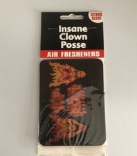 Vintage Insane Clown Posse Car Air Freshener - Amazing Jeckel Brothers - Juggalo