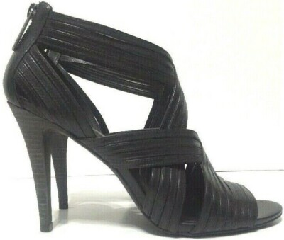 criss cross ankle strap heels