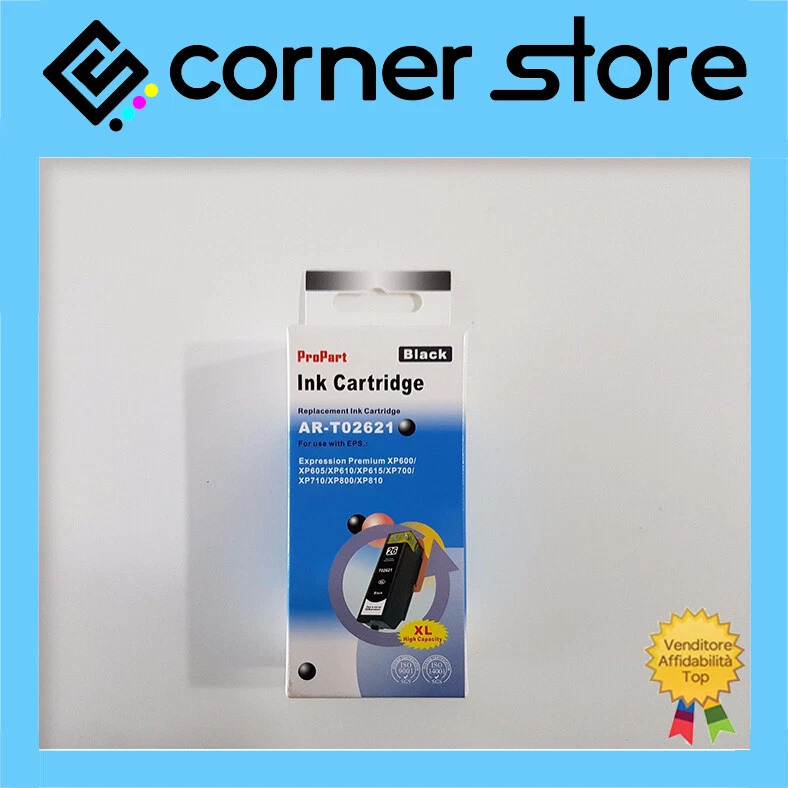 Cartucce inchiostro Compatibili Epson T2621 T2631 T2632 T2633 T2634 XP-600 700